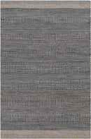 Cylinder Rustic Dark Blue/Light Gray Area Rug