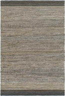 Cylinder Rustic Black/Tan Area Rug