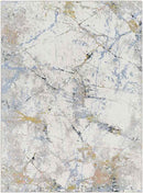 Underwood Modern Ivory Washable Area Rug