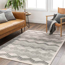 Burden Modern Charcoal Area Rug