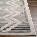 Burdett Global Charcoal Area Rug