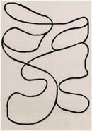 Burgin Modern Beige Area Rug