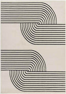 Burnside Modern Beige Area Rug