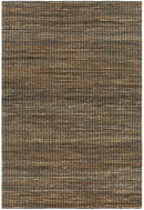 Denmark Modern Dark Brown Area Rug