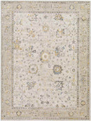 Falls Traditional Ivory Area Rug