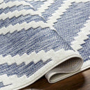 Burrton Modern Denim Area Rug