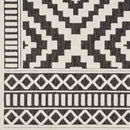 Bushong Modern Black Area Rug