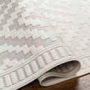 Bushong Modern Cream Area Rug