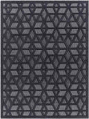 Bushton Modern Black Area Rug