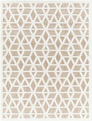 Bushton Modern Brown Area Rug