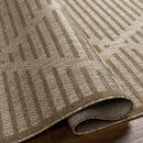 Calvert Modern Brown Area Rug