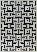 Chanute Modern Denim Area Rug