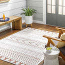 Chapman Modern Burnt Orange Area Rug
