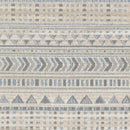 Wamego Global Light Denim Washable Area Rug