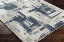 Westburg Modern Navy Washable Area Rug