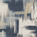 Westburg Modern Navy Washable Area Rug
