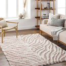 Boomer Modern Peach Area Rug