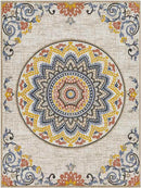 Deep River Cottage Beige Area Rug