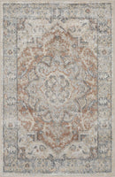 Hollyvilla Traditional Beige Washable Area Rug