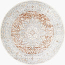 Hollyvilla Traditional Beige Washable Area Rug