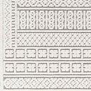 Brunsville Cottage Gray Washable Area Rug