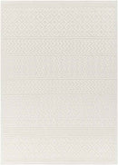 Carrsville Cottage Light Gray Washable Area Rug