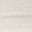 Carrsville Cottage Light Gray Washable Area Rug