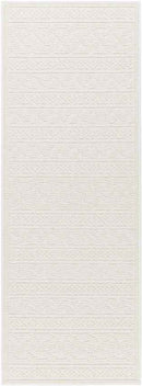 Cedar Falls Cottage Cream Washable Area Rug