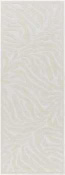 Cedar Vale Modern Light Gray/Ivory Washable Area Rug