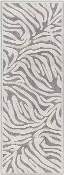 Cedar Vale Modern Medium Gray/Ivory Washable Area Rug