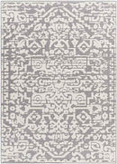 Centertown Cottage Charcoal Washable Area Rug