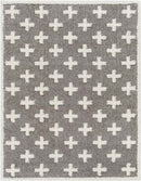 Keg Creek Modern Charcoal Area Rug