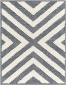 Kensington Modern Charcoal Area Rug