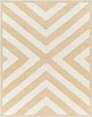 Kensington Modern Light Orange Area Rug