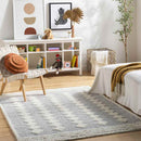 Lick Creek Modern Gray Area Rug