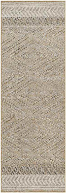 East Orange Modern Taupe Area Rug