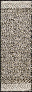 East Orange Modern Dark Gray Area Rug