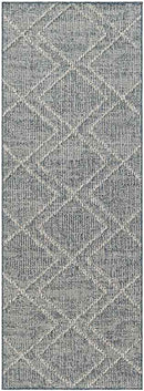 East River Modern Dark Gray Area Rug