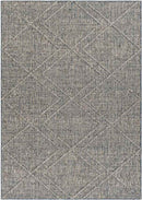 East River Modern Dark Gray Area Rug