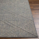 East River Modern Dark Gray Area Rug