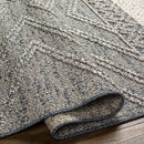 East Orange Modern Gray Area Rug