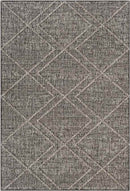 East River Modern Charcoal Area Rug