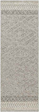 East Orange Modern Medium Gray Area Rug