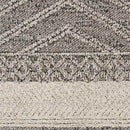 East Orange Modern Charcoal Area Rug