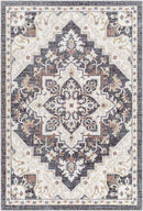 Morrowville Traditional Charcoal Area Rug