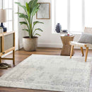 Glenview Manor Traditional Cream Area Rug