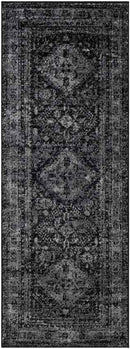 Jules Traditional Black Area Rug