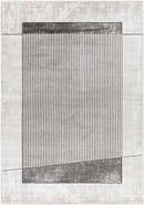 Larice Modern Charcoal Area Rug