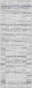Rosalind Traditional Slate Gray Washable Area Rug