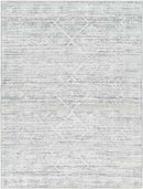Rosalind Traditional Slate Gray Washable Area Rug